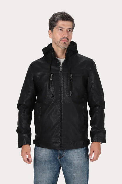 Chaqueta Pu Blacktide Negro Gangster - Gangster