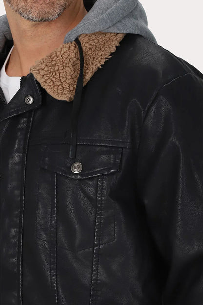 Chaqueta Pu Highway Negro Gangster - Gangster