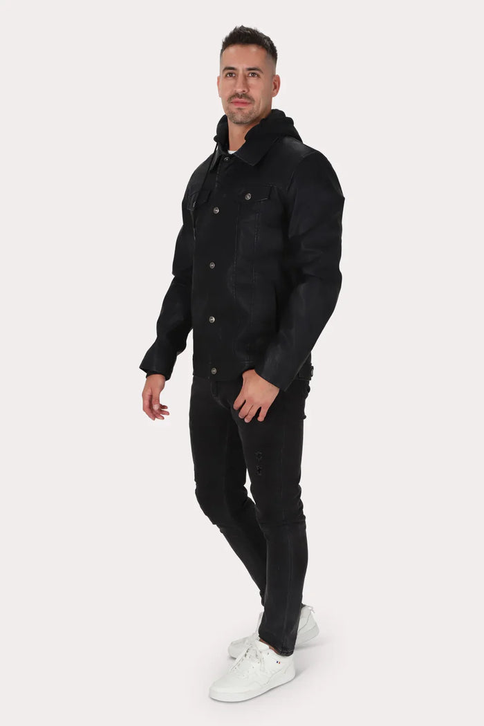 Chaqueta Pu Ravell Negro Gangster - Gangster