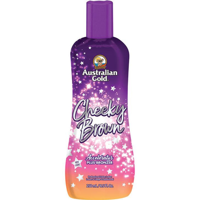 Australian Gold Cheeky Brown immediate bronzer tanning lotion