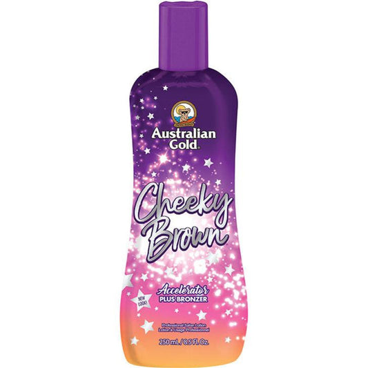 Australian Gold Cheeky Brown immediate bronzer tanning lotion