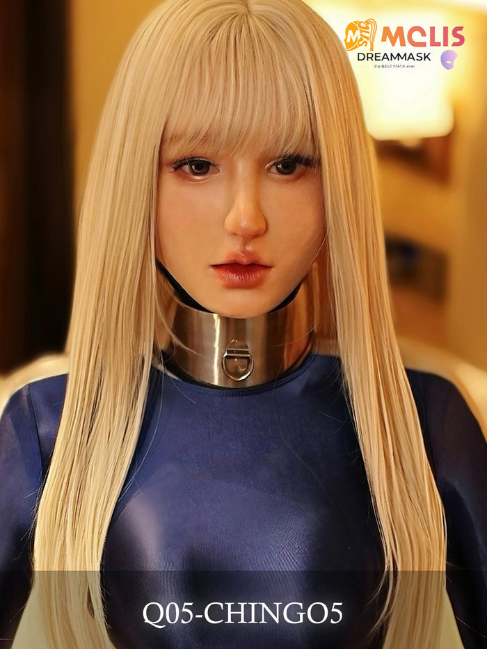 InTheMask by MOLIS silicone doll mask, normal version, detailed realistic design, close-up view showing facial features.