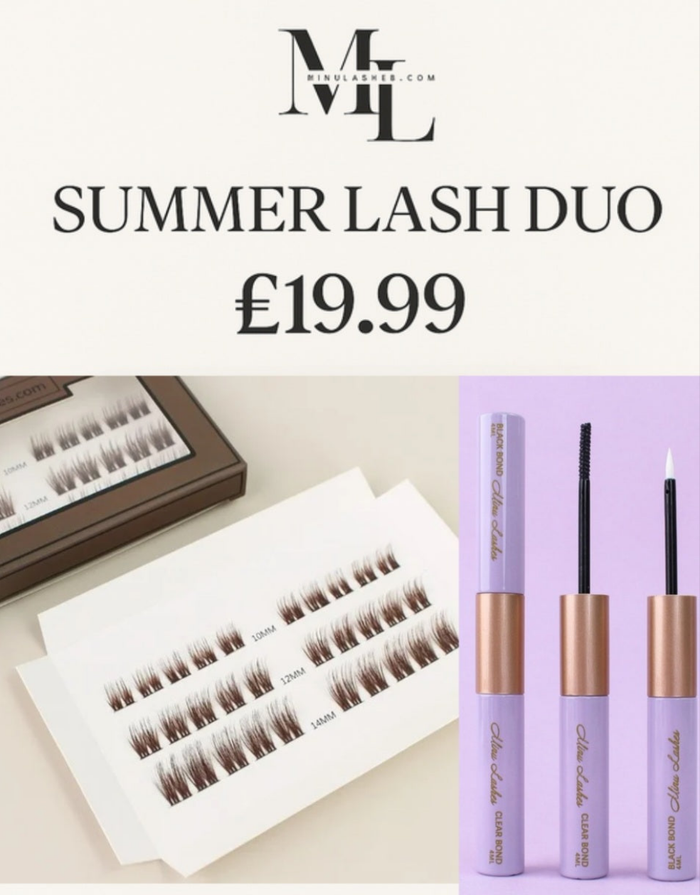 Chocolate lashes plus bond and bond