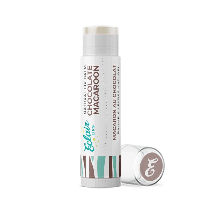 Eclair Lips Chocolate Macaroon lip balm