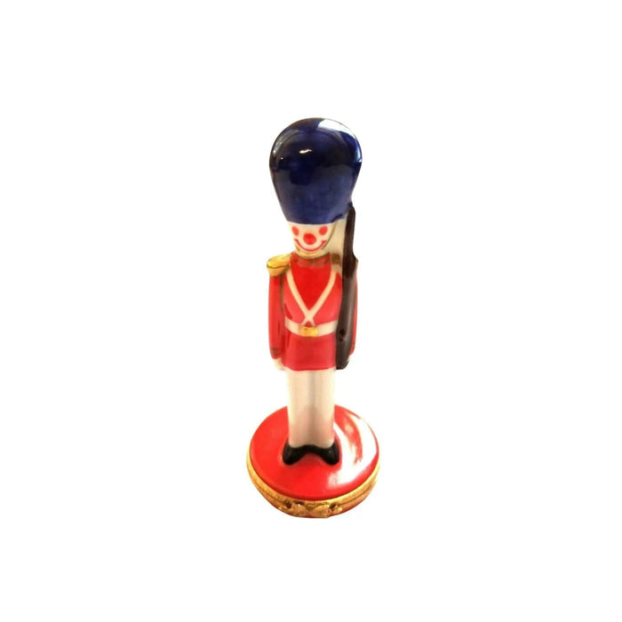 Toy Soldier Christmas Artoria Porcelain Limoges xmas theme christmas nutcracker toy soldier French Trinket Box