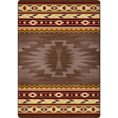 Image of an area rug, Cinnabar - Star