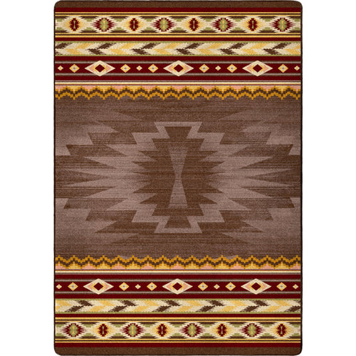 Image of an area rug, Cinnabar - Star