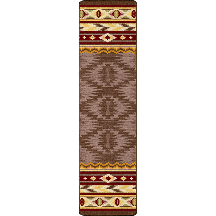 Image of an area rug, Cinnabar - Star
