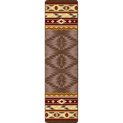 Image of an area rug, Cinnabar - Star