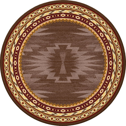 Image of an area rug, Cinnabar - Star
