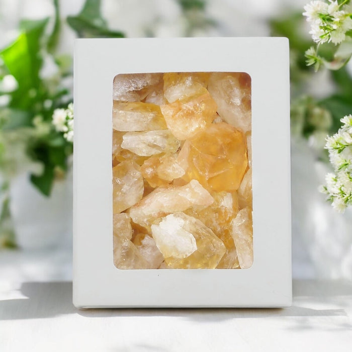 Citrine Points Mini Flat Box