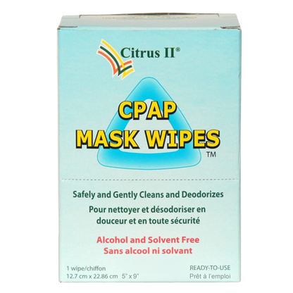 Product image for Travel Citrus II CPAP Mask Wipes