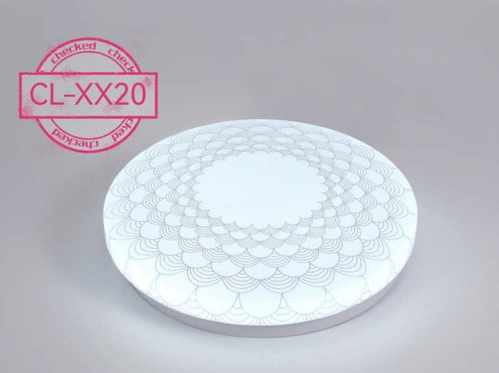CL-XX20H Round Ceiling Light - Holographic Fish Scale Pattern