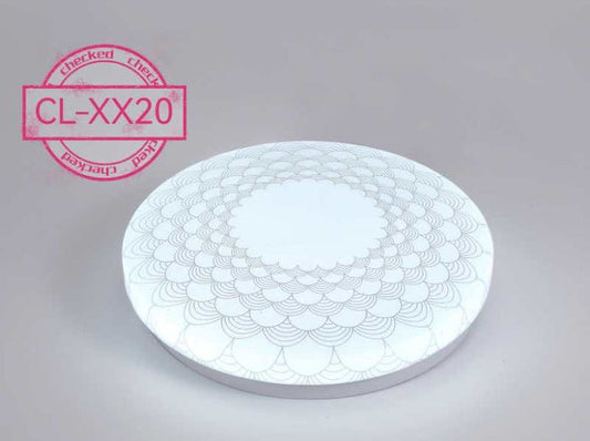 CL-XX20H Round Ceiling Light - Holographic Fish Scale Pattern