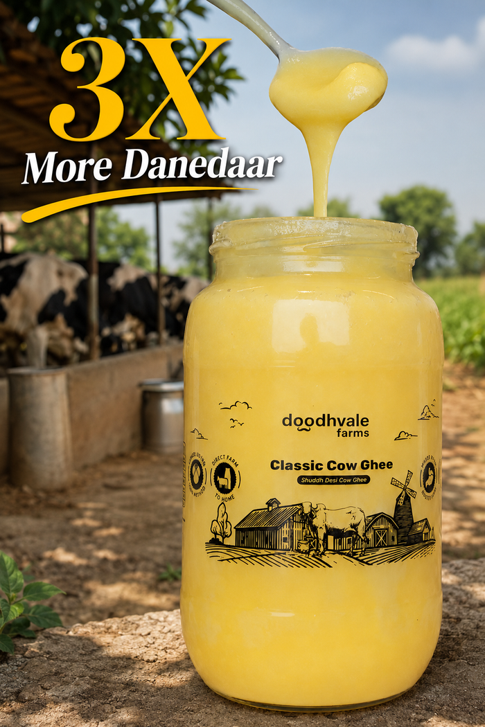 Classic Cow Bilona Ghee - (900 ML)
