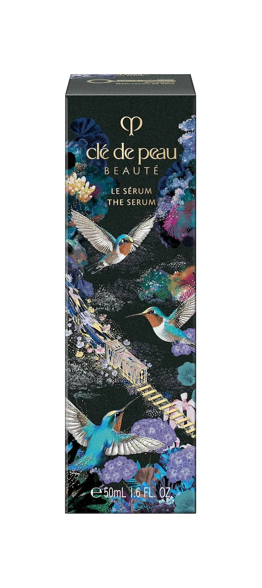 Clé de Peau Beauté The Serum II 50ml bottle, luxurious skincare product with sleek design and elegant packaging.