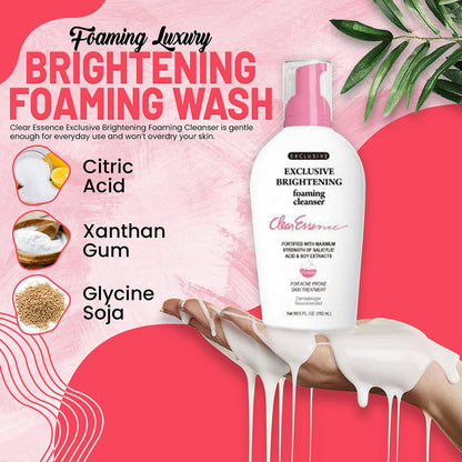 Clear Essence Exclusive Brightening Foaming Cleanser 5oz/ 150ml
