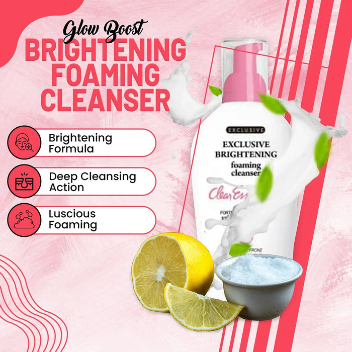 Clear Essence Exclusive Brightening Foaming Cleanser 5oz/ 150ml