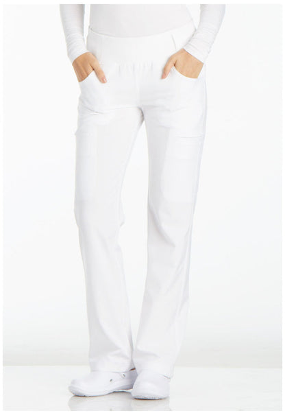 Clearance Cherokee iFlex Mid Rise Straight Leg Pull-On Scrub Pants