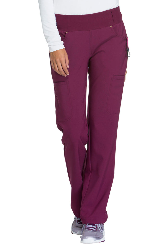 Clearance Cherokee iFlex Mid Rise Straight Leg Pull-On Scrub Pants