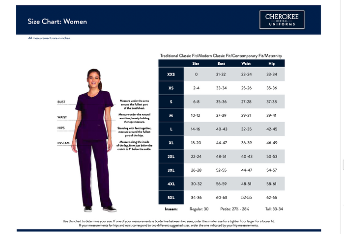Clearance Cherokee iFlex Mid Rise Straight Leg Pull-On Scrub Pants