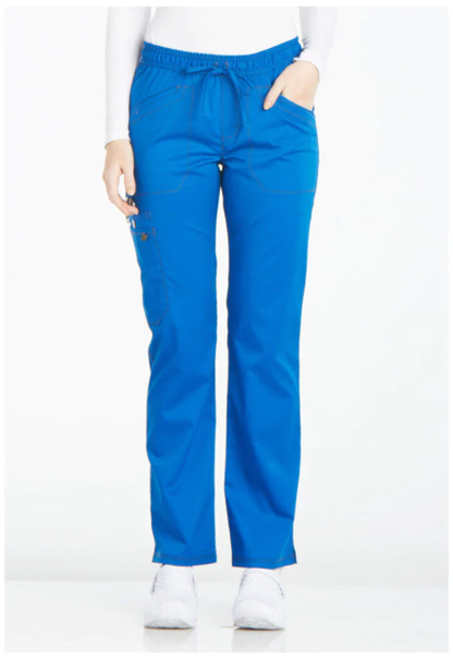 Clearance Dickies Essence Mid Rise Straight Leg Drawstring Scrub Pants