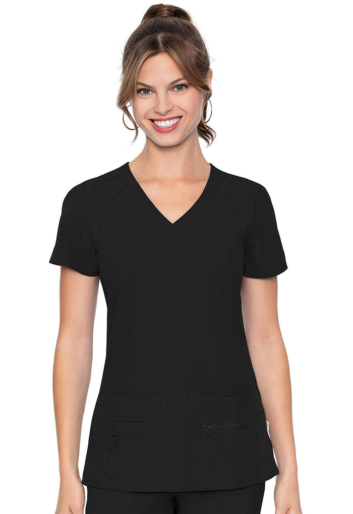 Clearance Med Couture Activate Refined Scrub Top
