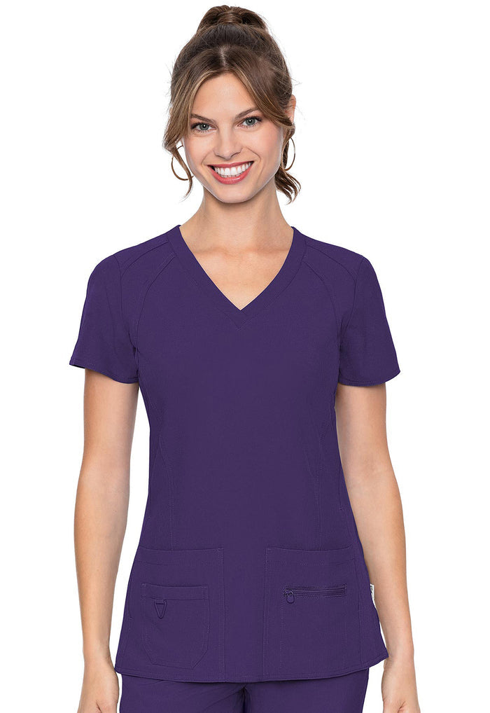 Clearance Med Couture Activate Refined Scrub Top