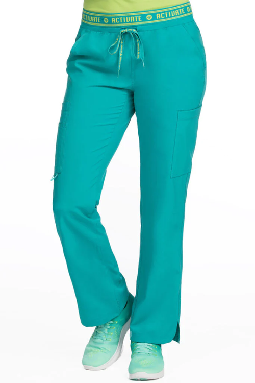 Clearance Med Couture Activate Tall Yoga 2 Cargo Pocket Scrub Pants