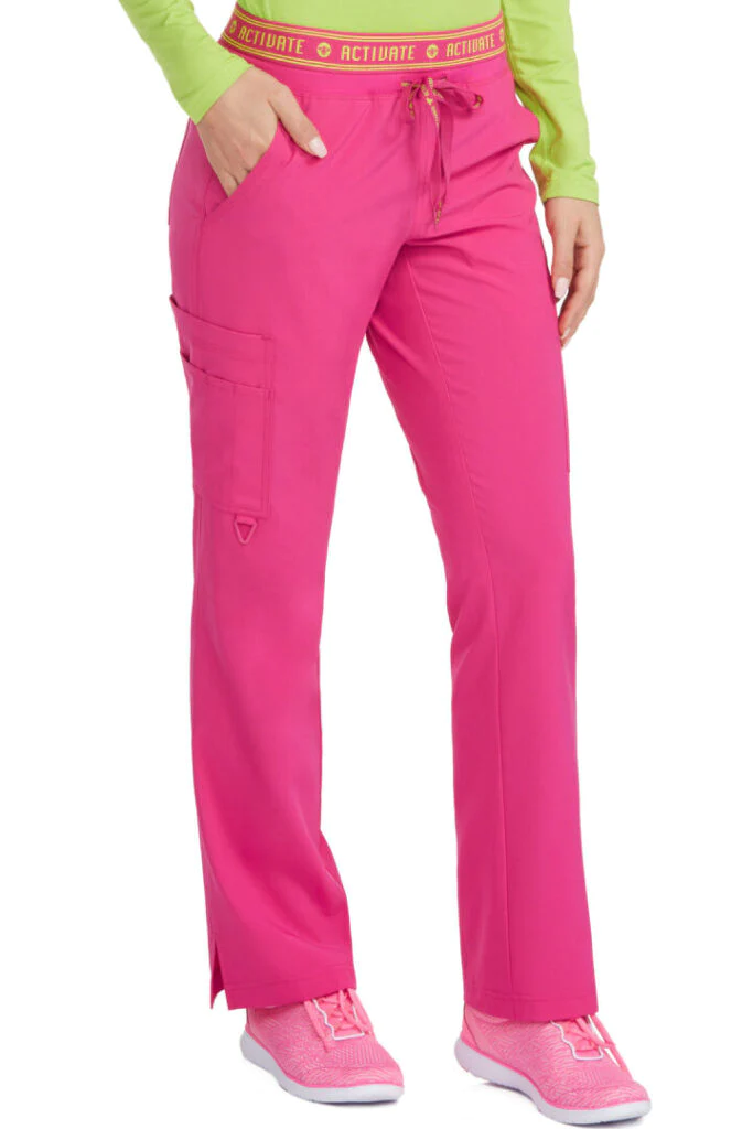 Clearance Med Couture Activate Yoga 2 Cargo Pocket Scrub Pants