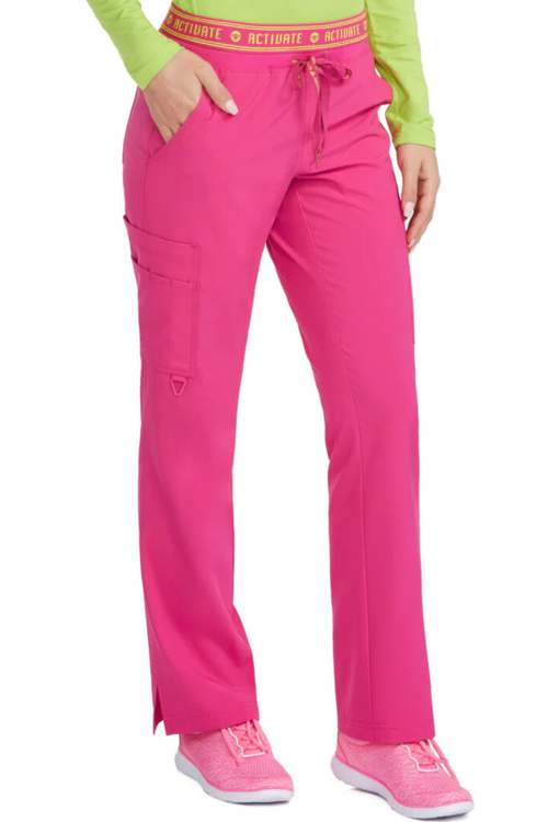 Clearance Med Couture Activate Yoga 2 Cargo Pocket Scrub Pants