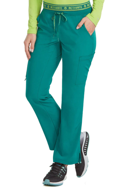 Clearance Med Couture Activate Yoga 2 Cargo Pocket Scrub Pants