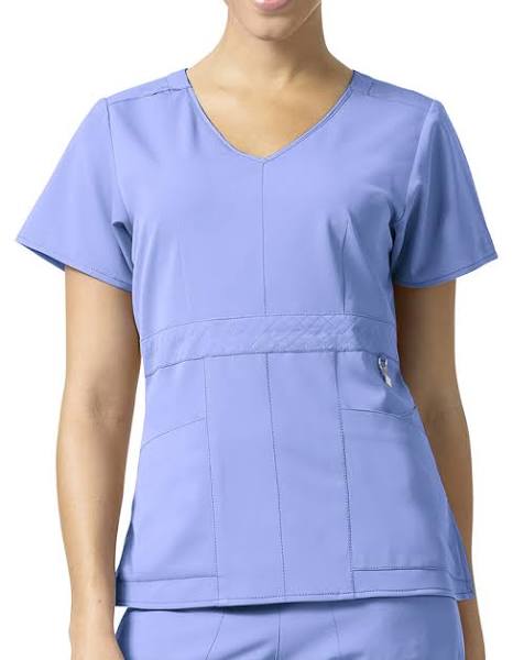 Clearance Vera Bradley Halo Collection Frida Empire Waist Scrub Top