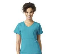 Clearance Vera Bradley Halo Collection Frida Empire Waist Scrub Top