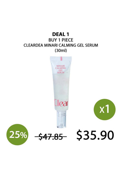 (BUY 1) CLEARDEA MINARI CALMING GEL SERUM