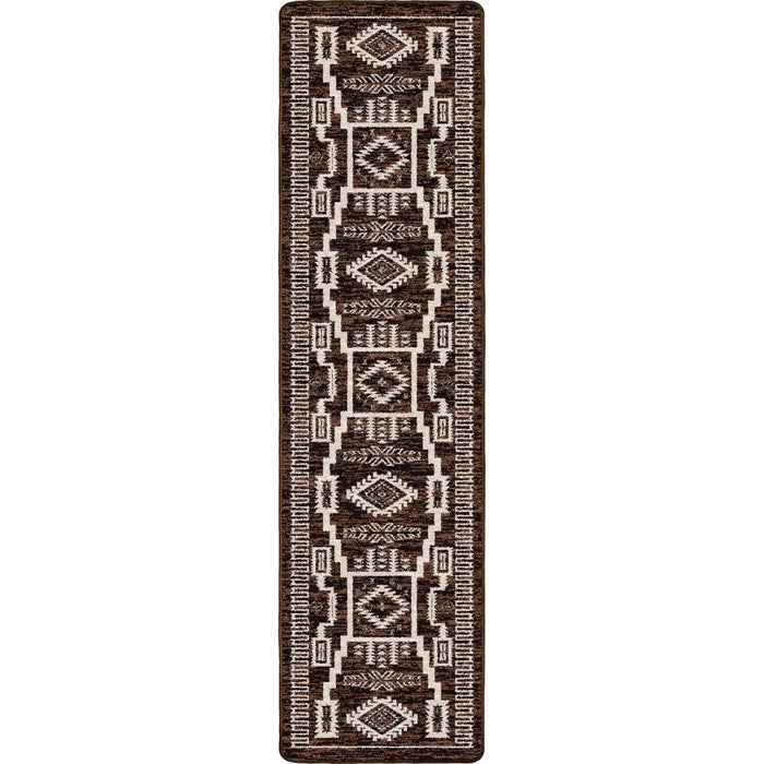Image of an area rug, Cloudburst - Chocolate