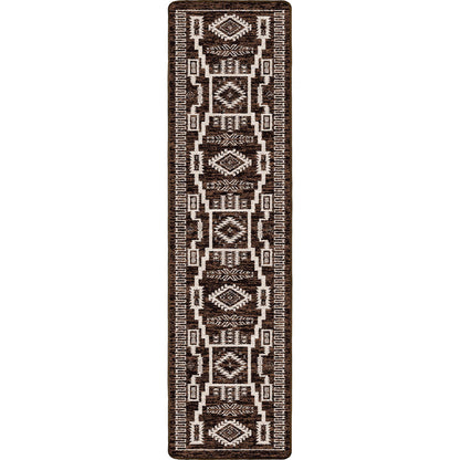 Image of an area rug, Cloudburst - Chocolate