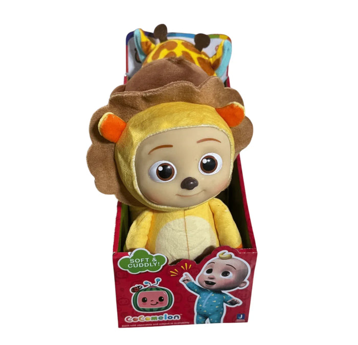 Cocomelon Plush JJ - Set of 3 (Lion, Monkey, Giraffe) Soft 8" - Happy Bargain Bin