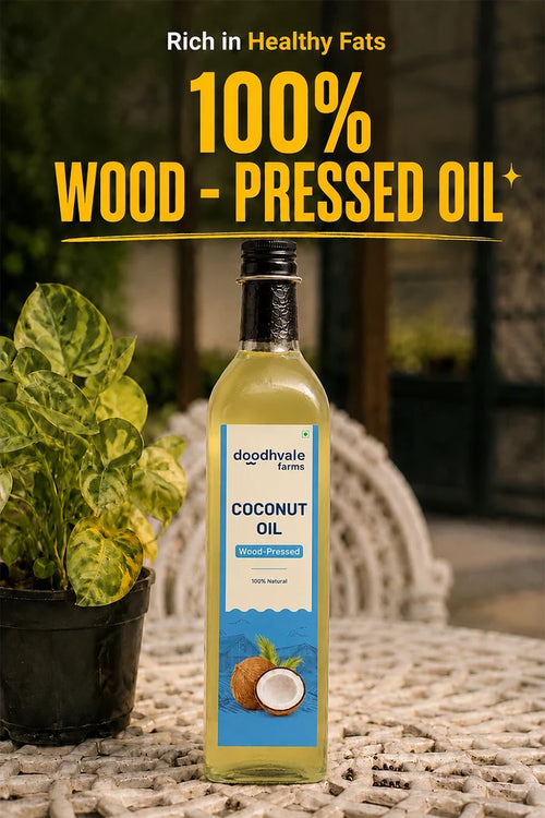 Coconut Oil - Wood Pressed 500ml (2 Unit Pack)