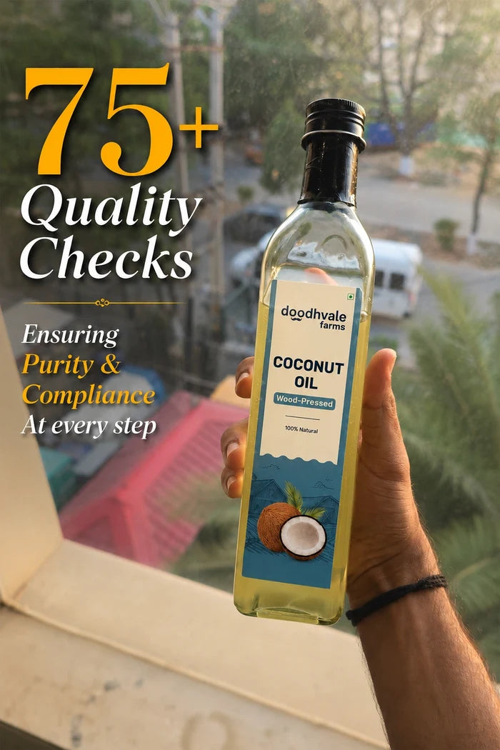Coconut Oil - Wood Pressed 500ml (2 Unit Pack)