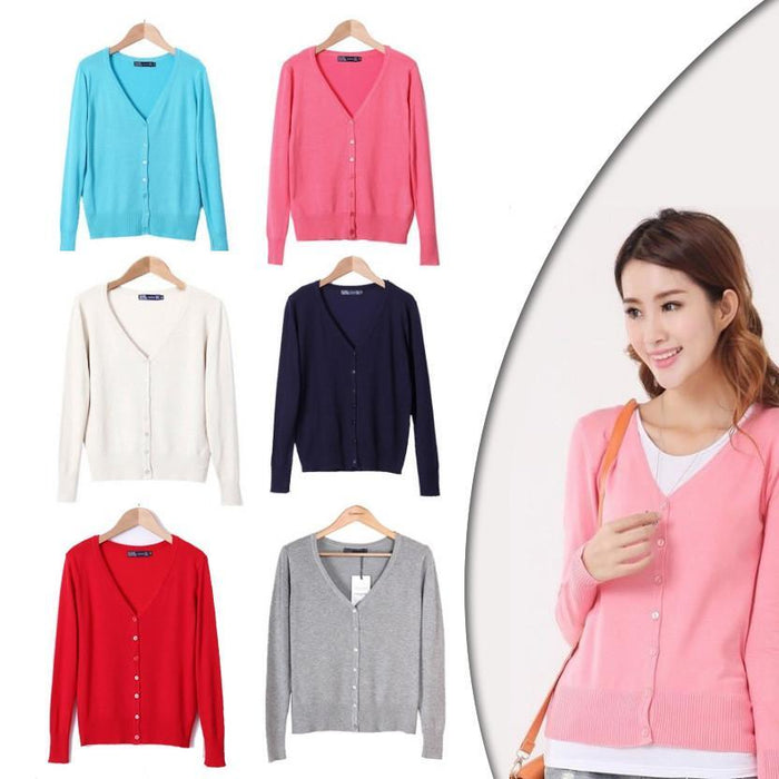 Color: Mint,Size: Medium - New Year Cardigans Long Sleeves Button Down Style