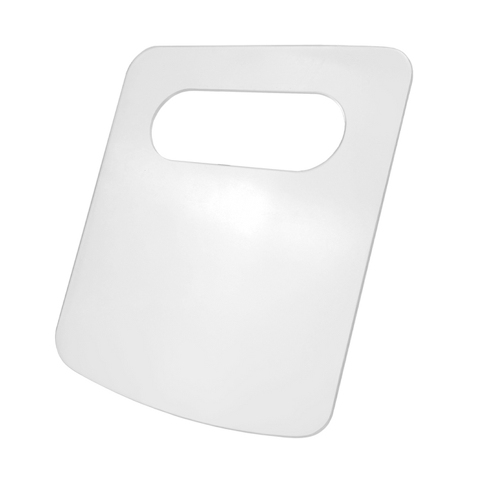 Compound Microscope Sneeze Guard Breath Shield, SKU MA02011103, three quarter front view
