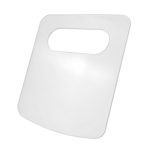 Compound Microscope Sneeze Guard Breath Shield, SKU MA02011103, three quarter front view
