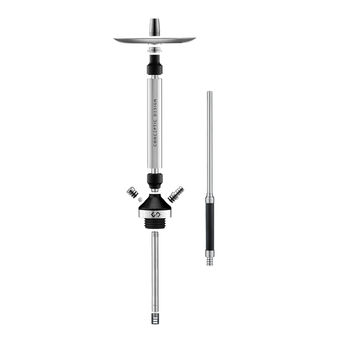 Conceptic Design Steel Hookah - Without Base