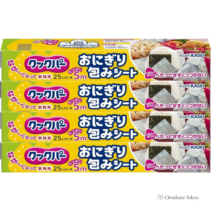 Cookper Rice Ball Wrap Sheet of 4 Rolls