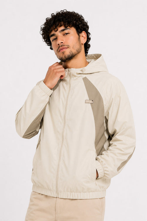 Cortaviento Deportivo Mark Gris