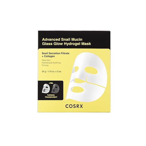 COSRX - Advanced Snail Mucin Glass Glow Hydrogel Mask