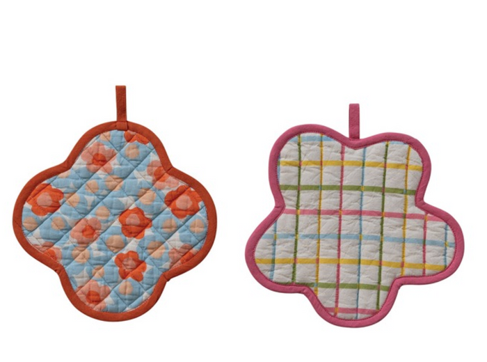 Cotton Organic Shaped Pot Holder