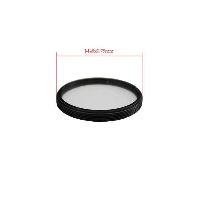 Cover Glass for Microscope Ring Light Adapter 48mm Thread SZ19014931