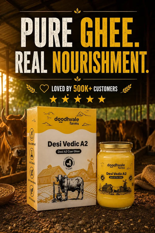 Cow A2 Vedic Desi Ghee - (900 ML)